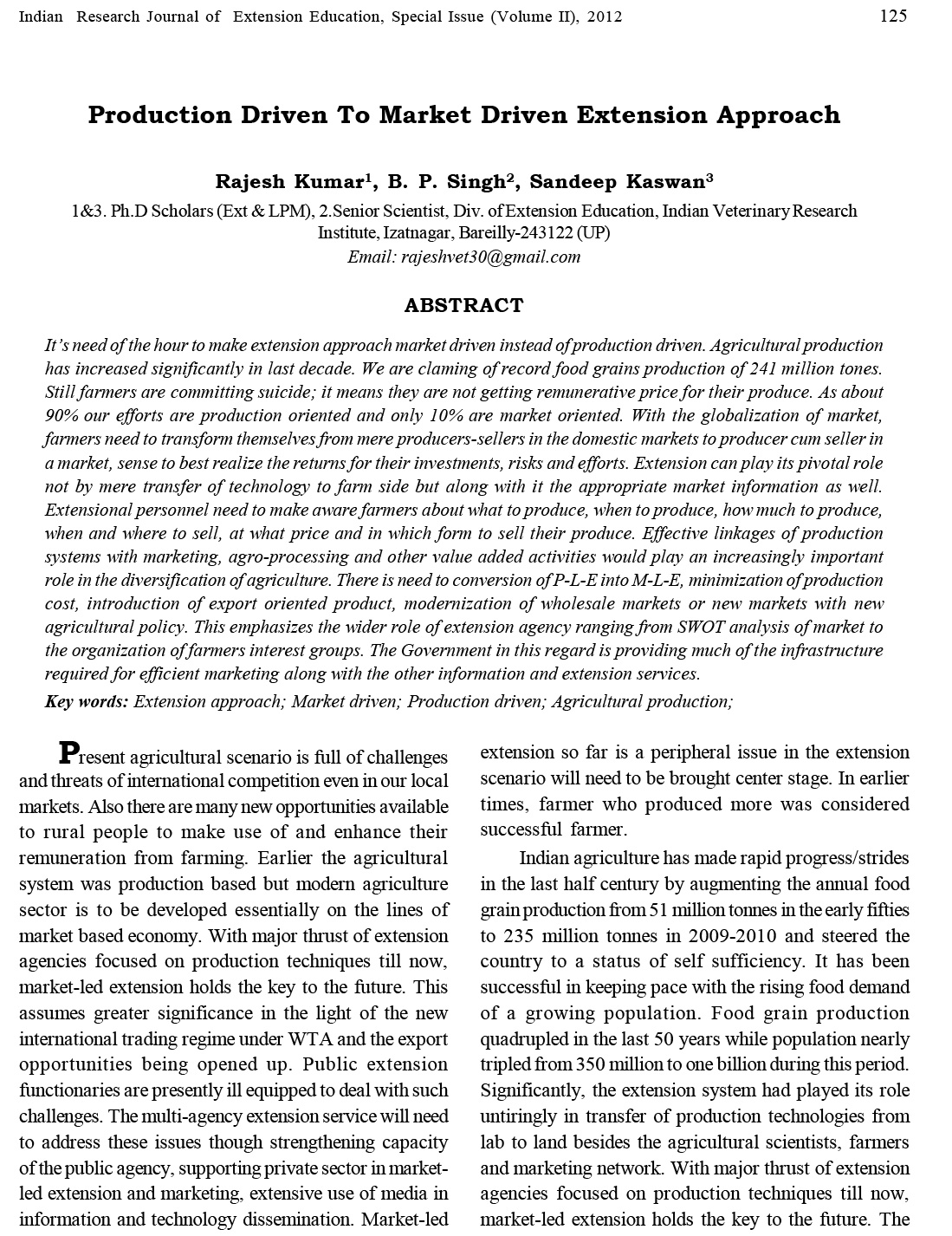 ProductionDrivenToMarketDrivenExtensionApproach1 to AESA