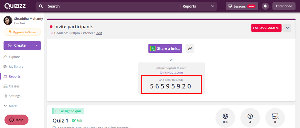 Quizizz Play To Learn App Data Review Education