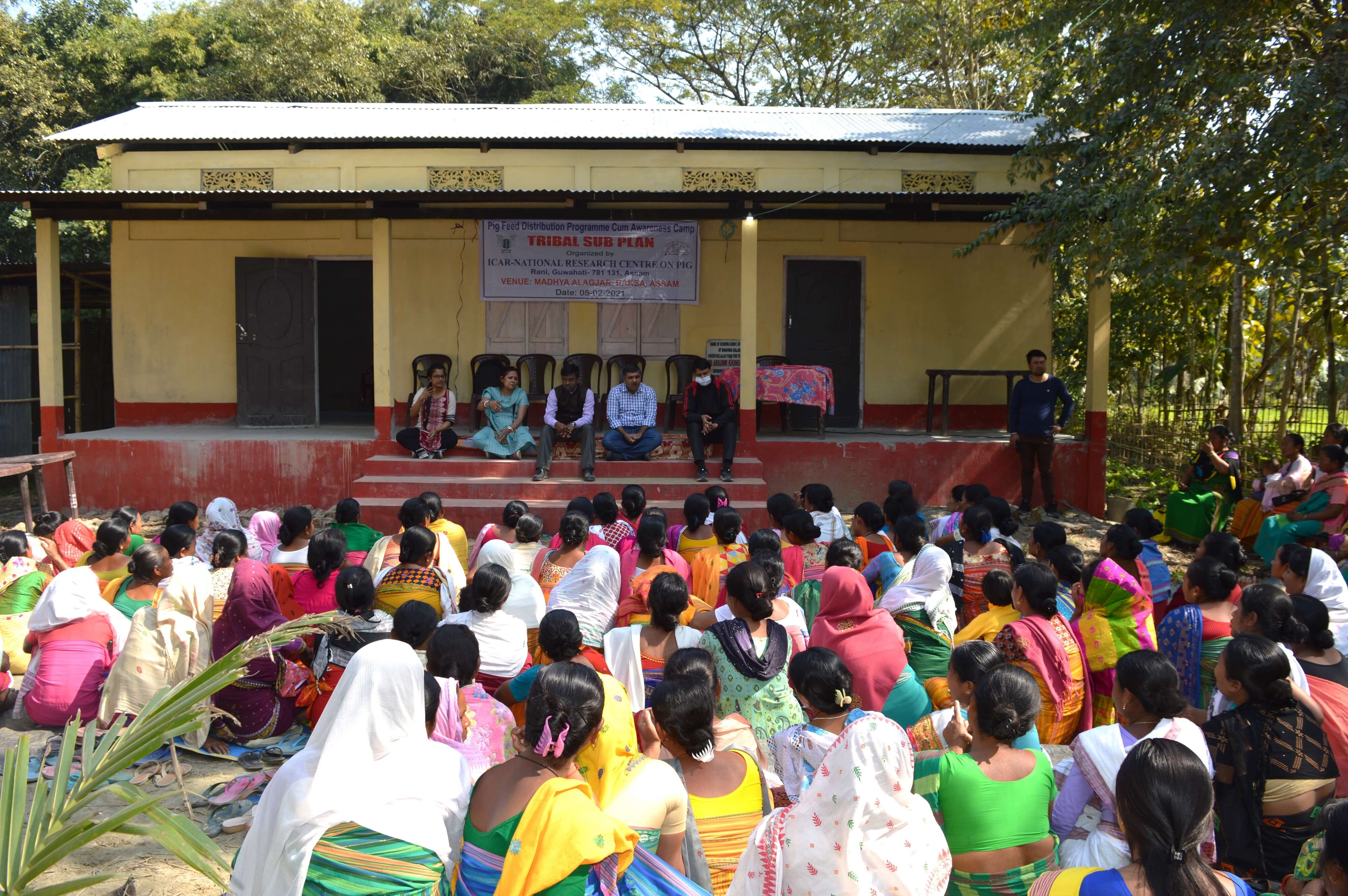 Awareness camp organized at Baksa District, Assam by ICAR-NRC on Pig (1)